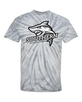 Buy silver-b Southern Elementary Tie-Dye T-Shirt