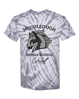 Buy silver-a McCullough Middle School Tie-Dye T-Shirt