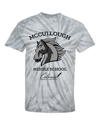 Buy silver-b McCullough Middle School Tie-Dye T-Shirt