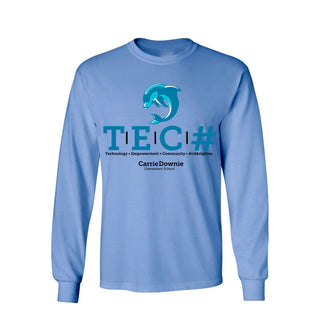 Buy sky-blue CD TEC# - Heavy Cotton Long Sleeve
