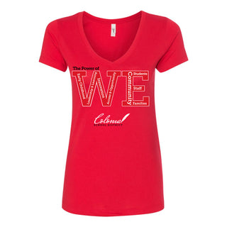 WE - Ladies Fit V-Neck by Next Level