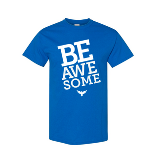 Buy royal-blue BE Awesome T-Shirt