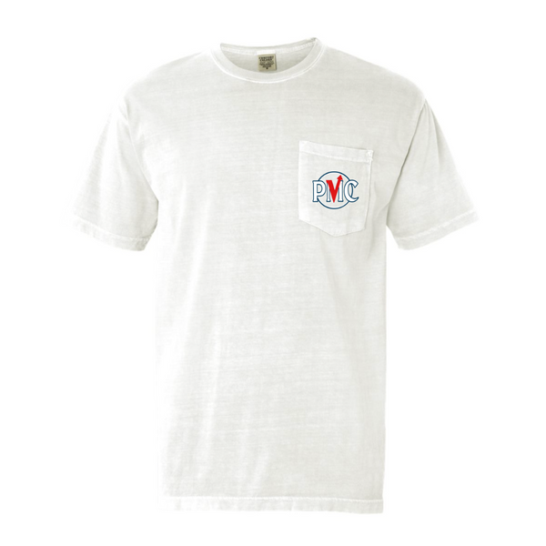 White T-Shirt - PMC Logo