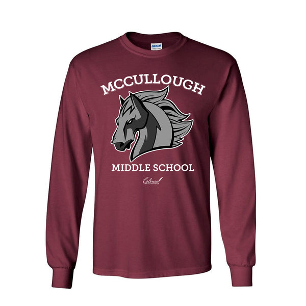 McCullough Middle School - Heavy Cotton Long Sleeve
