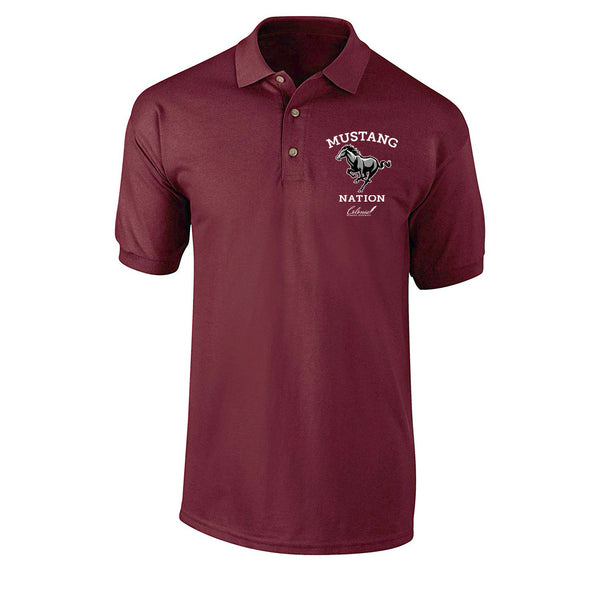 Mustang Nation - Men's Fit Polo
