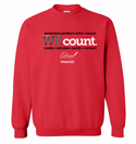 WE Count Sweatshirt