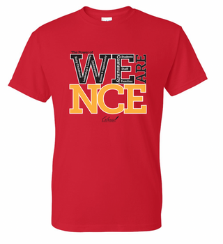 Buy red We Are NCE T-Shirt
