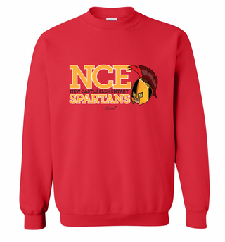 Buy red NCE Spartans Sweatshirt