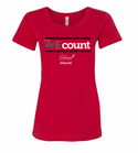 WE Count Ladies T-Shirt