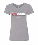 WE Count Ladies T-Shirt
