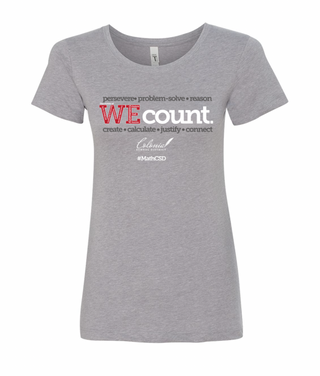 Buy sport-grey WE Count Ladies T-Shirt