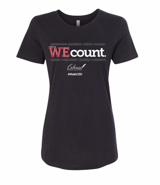Buy black WE Count Ladies T-Shirt