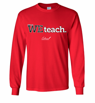 Buy red WE Teach Long Sleeve