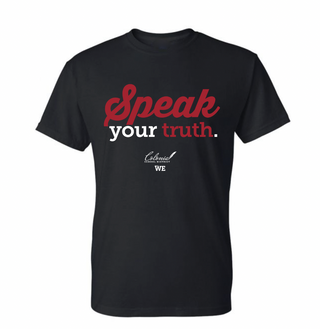 Buy black Speak Your Truth T-Shirt