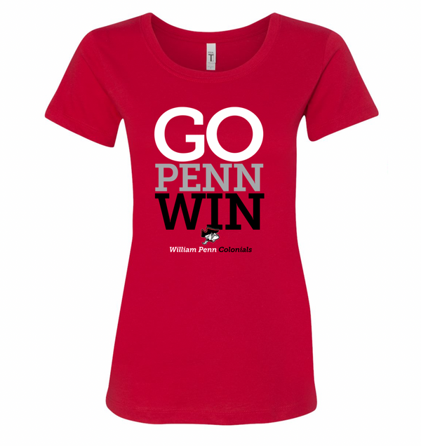 GO PENN WIN  Ladies Fit T-Shirt