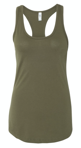 Buy military-green Next Level Women&#39;s 60% Cotton 40% Polyester