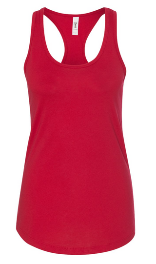 Buy red Next Level Women&#39;s 60% Cotton 40% Polyester
