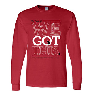 Buy red WE Got This Long Sleeve