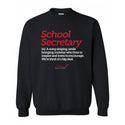 School Secretary - Heavy Blend Sweatshirt