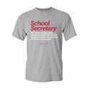 School Secretary Softstyle Tee