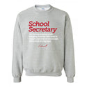School Secretary - Heavy Blend Sweatshirt