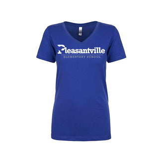 Buy royal Pleasantville Ladies Fit V-Neck by Next Level